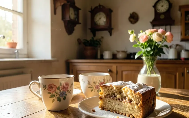 Beratung bei einer Tasse Kaffee — Vorsorge in Ruhe besprechen