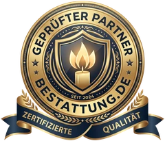 Geprüfter Partner bestattung.de — Zertifizierte Qualität Siegel